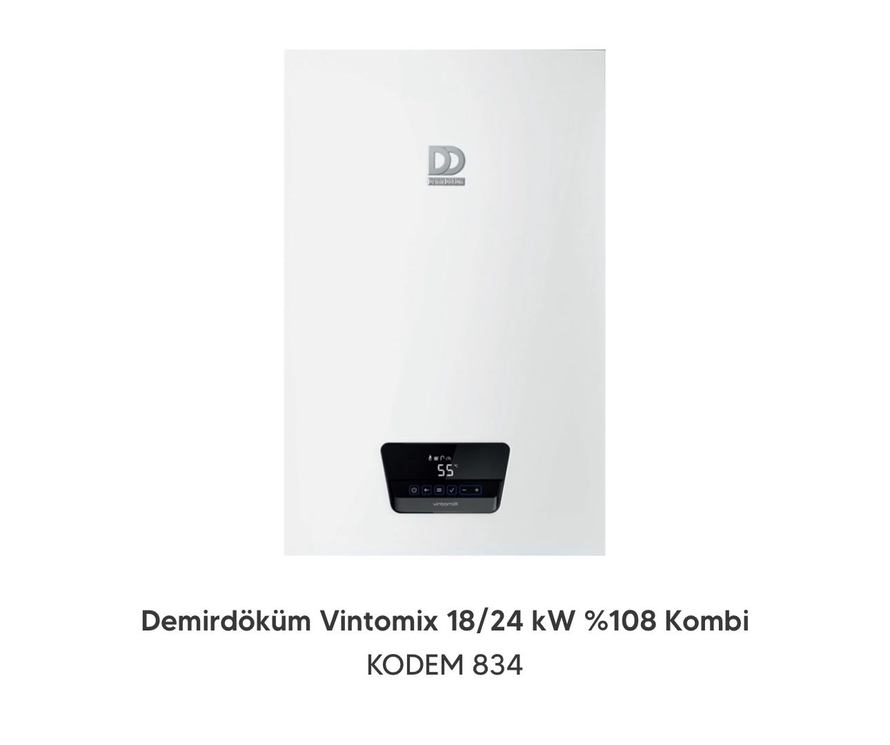 Demirdöküm Vintomix 18/28 KW %108 Kombi KODEM 835 